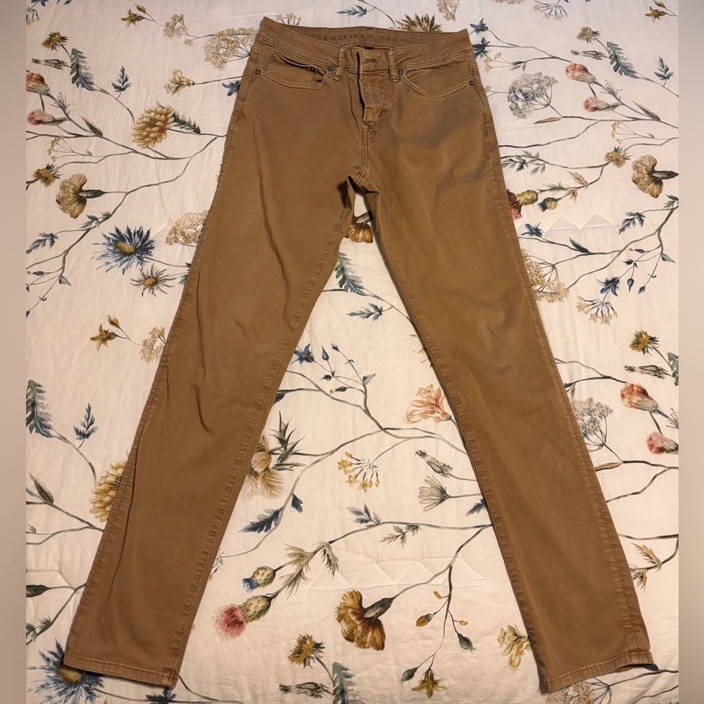 American Eagle Flex Slim Men’s Jeans - Tan